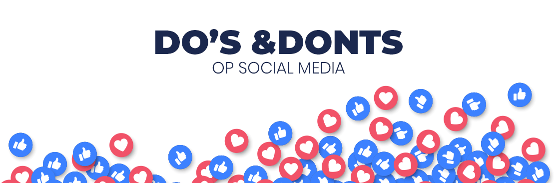 Do’s & Dont’s op social media