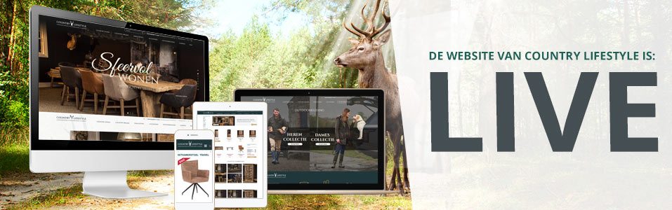 Nieuwe website voor Country Lifestyle 