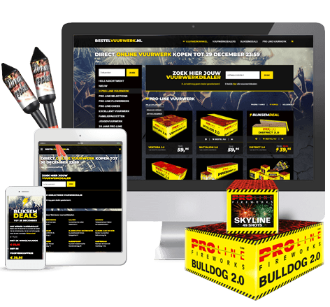 Nieuwe website Bestelvuurwerk.nl