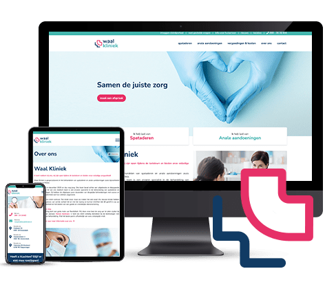Website development voor zorgverlener