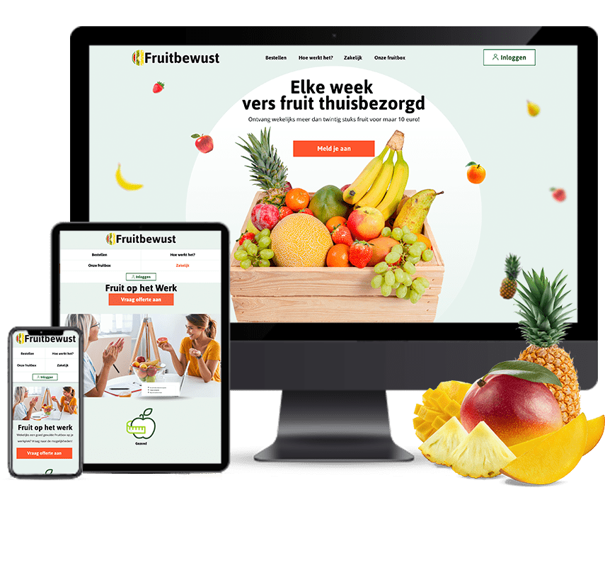 Webshop voor Fruit abonnement