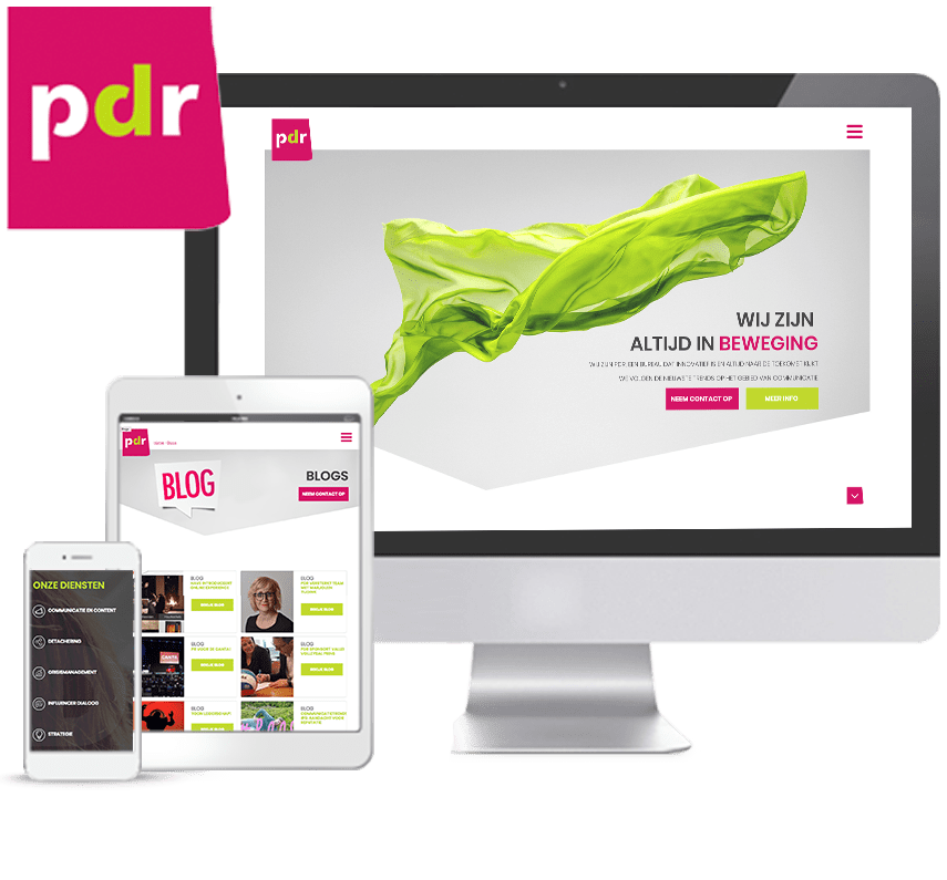 Webdesign voor PDR